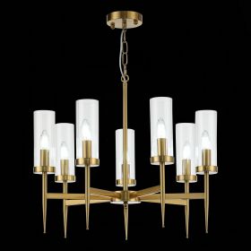 SL1159.303.07 Люстра подвесная ST-Luce Латунь/Латунь, Прозрачный E14 7*60W