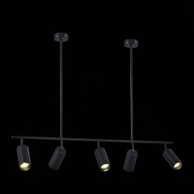 SL1206.403.05 Светильник подвесной ST-Luce Черный/Черный GU10 5*5W 4000K