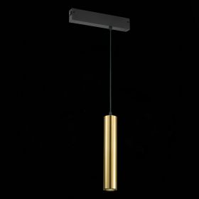 ST507.303.01 Св-к трек. Золотистый GU10 1*50W  IP20 D54xH290 180-240V Без ламп