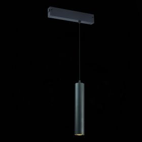 ST507.403.01 Св-к трек. Черный GU10 1*50W  IP20 D54xH290 180-240V Без ламп