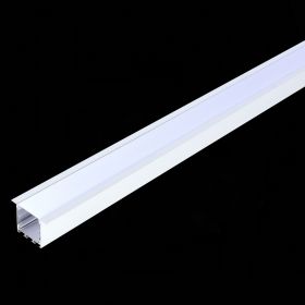 ST017.129.06 Встраиваемый алюминиевый профиль с рассеивателем(к-т: 2 загл.) ST-Luce Алюминий анодиро