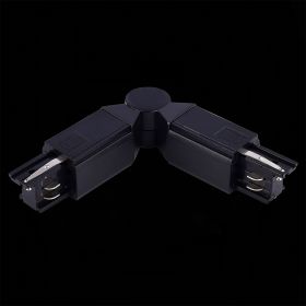 ST030.409.18 Поворотный угол для трехфазного шинопровода ST-Luce Черный