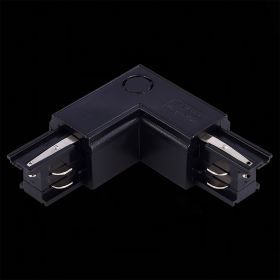 ST030.409.15R Угловой токоподвод правый для трехфазного шинопровода ST-Luce Черный