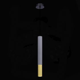 ST154.703.01 Светильник подвесной Серый GU10 1*5W IP20 D55xH410 180-240V Без ламп