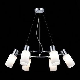 SLE1139-103-06 Светильник подвесной Хром/Белый E14 6*60W
