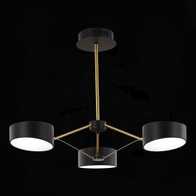 SLE6005-402-03 Светильник потолочный Черный, Золотистый/Черный LED 3*10W