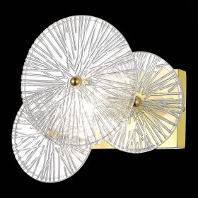 SL1657.201.01 Бра ST-Luce Золотистый/Прозрачный E14 1*40W