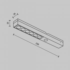 Торговое оборудование  Technical C120-12W-B