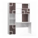 Стол письменный Омега 16 с надстройкой ЛДСП