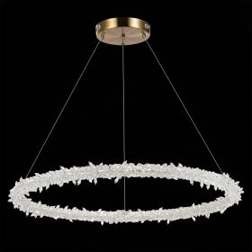 SL6105.213.01 Люстра подвесная ST-Luce Золотистый/Прозрачный LED 1*73W 3000 - 6500K.