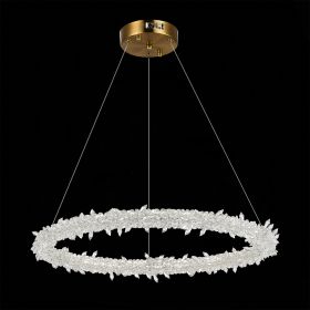 SL6105.203.01 Люстра подвесная ST-Luce Золотистый/Прозрачный LED 1*58W 3000 - 6500K.