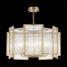 SL1234.203.05 Люстра подвесная ST-Luce Шампань/Прозрачный, Шампань E14 5*60W.