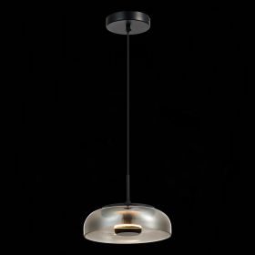 SL6002.403.01 Подвес ST-Luce Черный/Дымчатый LED 1*7W 4000K.