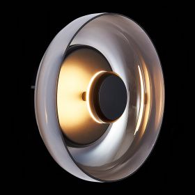 SL6002.401.01 Светильник настенный ST-Luce Черный/Дымчатый LED 1*7W 4000K.