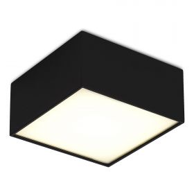 ST608.442.12 Светильник потолочный Черный LED 1*12W 4000K 1 080Lm Ra>90 120° IP20 L120xW120xH55 180-.