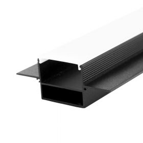 ST037.429.02 Световая линия под ГКЛ потолок ST-Luce Черный Длина 2 000мм.