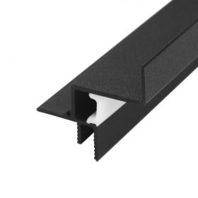 ST037.429.01 Парящий профиль под ГКЛ потолок ST-Luce Черный Длина 2 000мм.