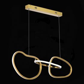 SL6505.203.26 Светильник подвесной ST-Luce Золотистый/Золотистый LED 1*26W 4000K.