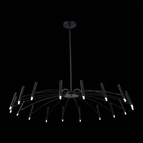 SL1214.402.18 Светильник потолочный ST-Luce Черный/Черный G9 LED 18*5W 4000K.