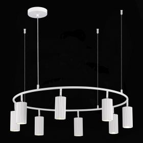 SL1213.503.08 Светильник подвесной ST-Luce Белый/Белый GU10 8*5W 4000K.