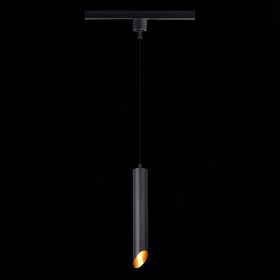 ST152.416.01 Светильник трековый Черный GU10 1*50W IP20 D60xH400 220V Без ламп.