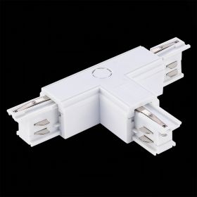 ST030.509.16R1 Т-образный токоподвод правый 1 для трехфазного шинопровода ST-Luce Белый.