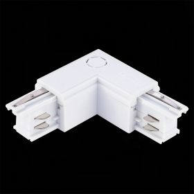 ST030.509.15L Угловой токоподвод левый для трехфазного шинопровода ST-Luce Белый.
