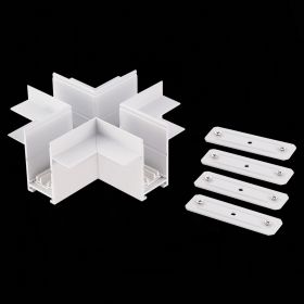 ST021.522.21 X- образный встраиваемый соединитель Skyline 220 ST-Luce Белый.