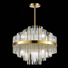 SL1634.303.09 Люстра потолочная ST-Luce Латунь/Прозрачный E14 9*60W.