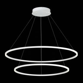 ST605.503.91 Cветильник подвесной SMART ST-Luce Белый/Белый LED 1*91W 2800-6500K.