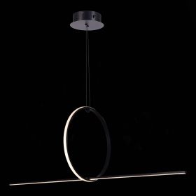 SL6113.413.01 Светильник подвесной ST-Luce Черный LED 1*35W 3000K.