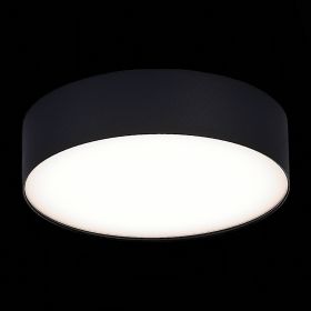 ST606.442.27 Светильник потолочный Черный LED 1*27W 4000K 2 430Lm Ra>90 120° IP20 D220xH55 185-265V.