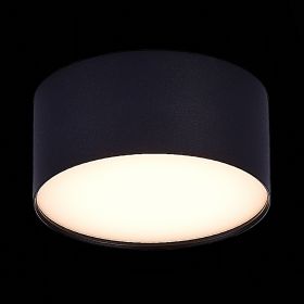 ST606.432.12 Светильник потолочный Черный LED 1*12W 3000K 1 080Lm Ra>85 120° IP20 D120xH55 185-265V.