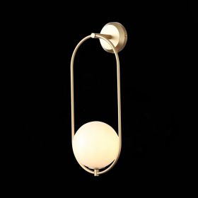 SL1118.201.01 Светильник настенный ST-Luce Золотистый/Белый E14 1*40W.