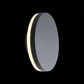 SL087.401.01 Светильник уличный настенный ST-Luce Черный кварцевый LED 1*12W 4000K.