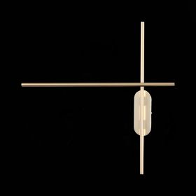 SL394.201.02 Светильник настенный ST-Luce Матовое золото/Белый LED 2*10W 4000K.