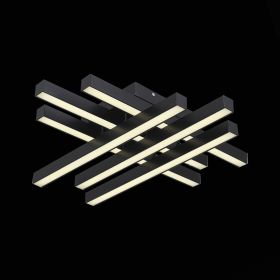 SL933.402.06 Люстра потолочная ST-Luce Черный/Белый,Черный LED 1*36W 3000K/4000K/6000K.