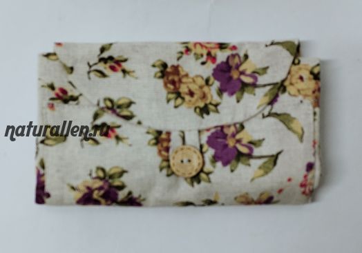 Сумка-шоппер складная "Яблоня" (лён)