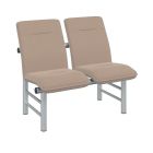 Многоместная секция «Плаза» на 2 места (Бежевая)