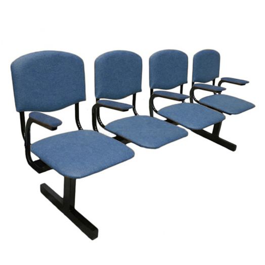 Многоместная мягкая секция №2, 4-х местная (Синяя)