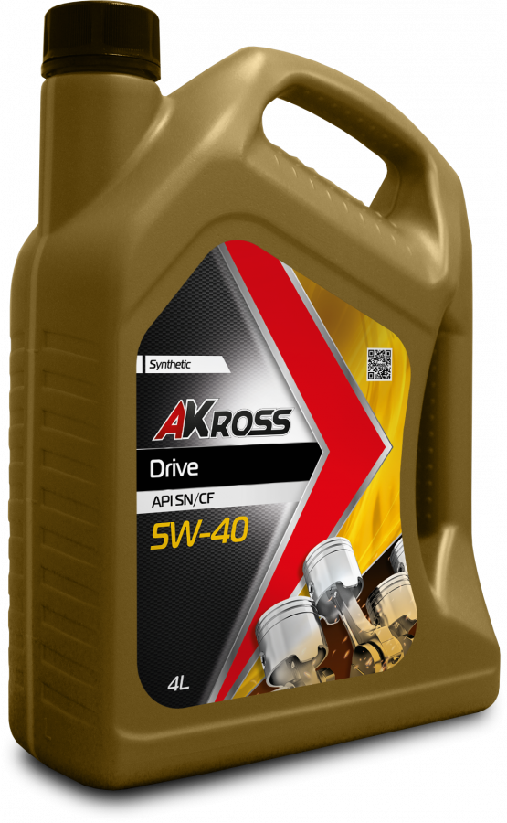 AKross Drive 5W-40 SN/CF A3/B4, 4л