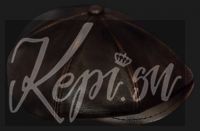 Кепка кожаная восьмиклинка Кэп вин шапка