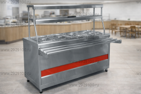 Мармит 2-х блюд ЭМК-70КМ-01 паровой