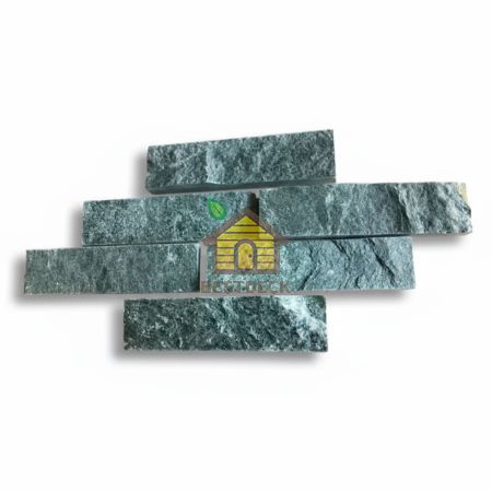 ПЛИТКА ТАЛЬКОХЛОРИТ “РВАНЫЙ КАМЕНЬ” 150x50x20 мм