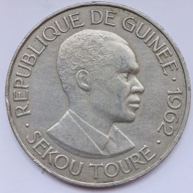 Президент Ахмед Секу Туре  25 франков Гвинея1960