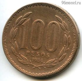 Чили 100 песо 1984