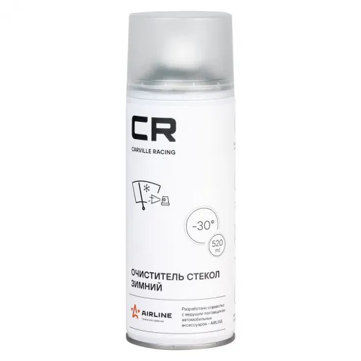 CARVILLE RACING Очиститель стекол зимний, аэрозоль, 520мл