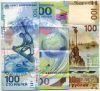 100 рублей 2014-18 Набор