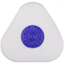 Ластик OfficeSpace "Expert", треугольный, термопластичная резина, пластиковый держатель, 37,5*35*9мм OBGP_10060