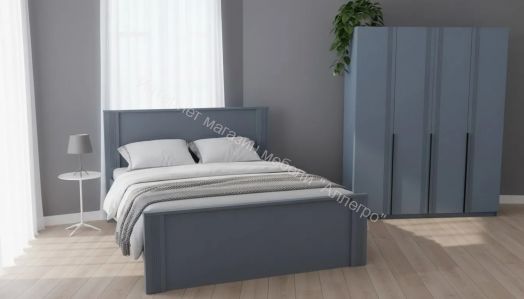 Шкаф 4-х дверный Ольга 6 со скрытыми ящиками